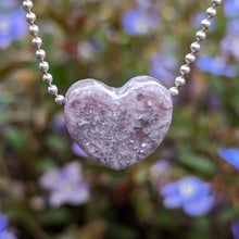 Charger l'image dans la galerie, Lepidolite heart pendant
