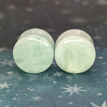 Charger l'image dans la galerie, 9/16" (14mm) Aquamarine plugs