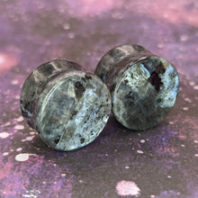 Charger l'image dans la galerie, 17mm Larvikite plugs