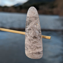 Lade das Bild in den Galerie-Viewer, Morganite flashy hair clip