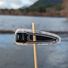 Lade das Bild in den Galerie-Viewer, Morganite flashy hair clip