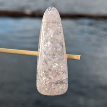 Lade das Bild in den Galerie-Viewer, Morganite flashy hair clip