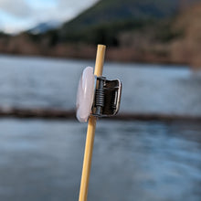 Indlæs billede til gallerivisning Yttrium Fluorite hair clip