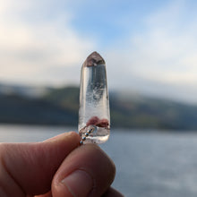 Charger l'image dans la galerie, Phantom Quartz with Hematite inclusions Pendulum pendant