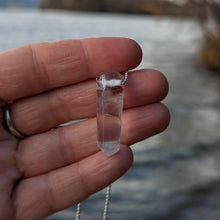 Charger l'image dans la galerie, Phantom Quartz with Hematite inclusions Pendulum pendant