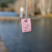 Charger l'image dans la galerie, Lepidolite after Elbaite heart pendant 1