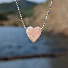 Charger l'image dans la galerie, Kunzite heart pendant