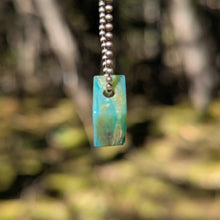 Charger l'image dans la galerie, Peruvian Blue Opal freeform pendant