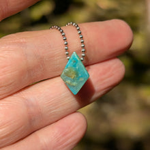 Charger l'image dans la galerie, Peruvian Blue Opal freeform pendant