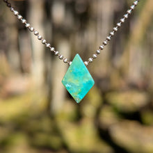 Charger l'image dans la galerie, Peruvian Blue Opal freeform pendant