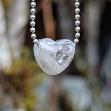 Charger l'image dans la galerie, Phantom Quartz small heart pendant
