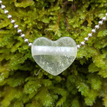Ladda upp bild till gallerivisning, Libyan Desert Glass heart pendant