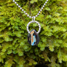 Ladda upp bild till gallerivisning, Nuummite with 925 silver finding