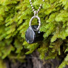 Ladda upp bild till gallerivisning, Nuummite with 925 silver finding