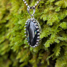 Ladda upp bild till gallerivisning, Nuummite in 925 silver bezel #3