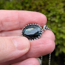 Ladda upp bild till gallerivisning, Nuummite in 925 silver bezel #3