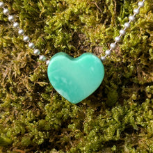 Ladda upp bild till gallerivisning, Variscite heart pendant