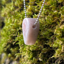 Ladda upp bild till gallerivisning, Pink Amethyst sparkly pendulum pendant