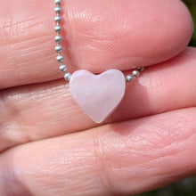 Ladda upp bild till gallerivisning, Petalite heart pendant