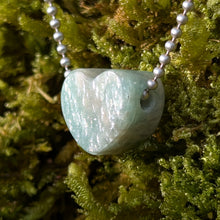 Ladda upp bild till gallerivisning, Amazonite heart pendant