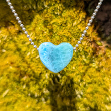 Lade das Bild in den Galerie-Viewer, Larimar heart pendant