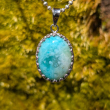 Load image into Gallery viewer, Indonesian Opalized Wood in 925 silver pendant