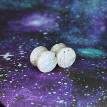 Charger l'image dans la galerie, 7/16" (11mm) Sunstone Moonstone plugs