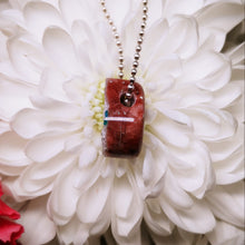 Load image into Gallery viewer, Dioptase raindrop pendant