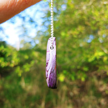 Charger l'image dans la galerie, Large Sugilite heart pendant