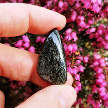 Charger l'image dans la galerie, Nuummite with Pyrrhotite cabochon