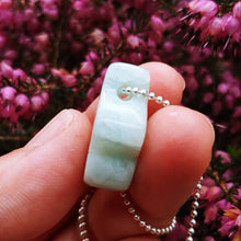 Charger l'image dans la galerie, Aquamarine wing pendant 1