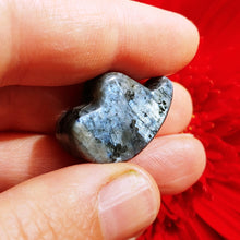 Charger l'image dans la galerie, Larvikite wing pendant