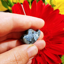 Charger l'image dans la galerie, Larvikite wing pendant