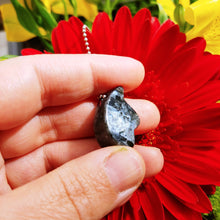 Charger l'image dans la galerie, Larvikite wing pendant