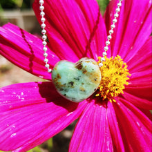 Charger l'image dans la galerie, turquoise heart pendant