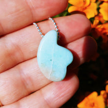 Load image into Gallery viewer, Chrysoprase wing pendant