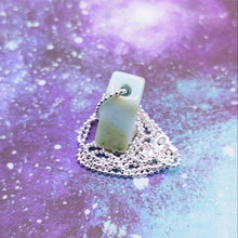 Load image into Gallery viewer, Chrysoprase coffin pendant