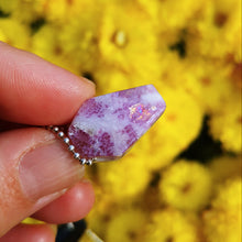 Load image into Gallery viewer, Fluorite coffin pendant