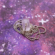 Load image into Gallery viewer, Rose Quartz heart pendant - transparent