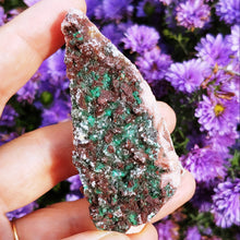 Load image into Gallery viewer, Malachite and ? on Dolomite