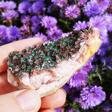 Load image into Gallery viewer, Malachite and ? on Dolomite