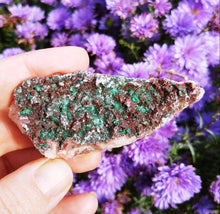 Load image into Gallery viewer, Malachite and ? on Dolomite