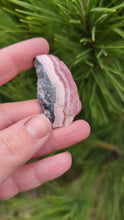 Load and play video in Gallery viewer, Rhodochrosite from Argentina slice - small