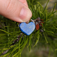 Charger l'image dans la galerie, Lapis Lazuli heart pendant #2