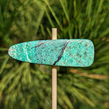 Load image into Gallery viewer, Chrysocolla hair clip