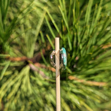 Load image into Gallery viewer, Chrysocolla hair clip