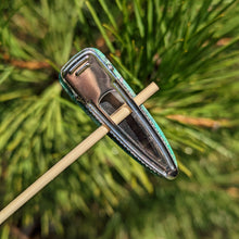 Load image into Gallery viewer, Chrysocolla hair clip