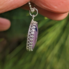 Lade das Bild in den Galerie-Viewer, Sugilite & Richterite in 925 silver pendant