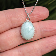 Indlæs billede til gallerivisning Aquamarine in 925 silver