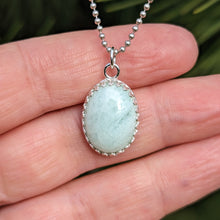 Indlæs billede til gallerivisning Aquamarine in 925 silver